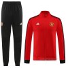 Chandal de Chaqueta del Manchester United 2023-2024 Rojo Chandal de Chaqueta del Manchester United 2023-2024 Rojo