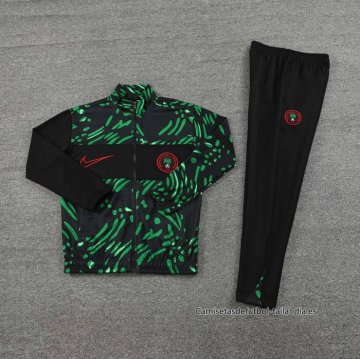 Chandal de Chaqueta del Nigeria 2024-2025 Verde