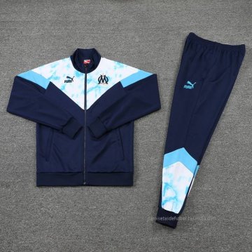 Chandal de Chaqueta del Olympique Marsella 2022-2023 Azul