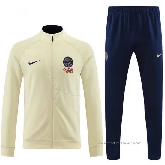 Chandal de Chaqueta del Paris Saint-Germain 2023-2024 Amarillo - Haga un click en la imagen para cerrar