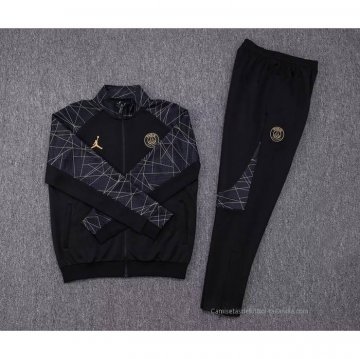 Chandal de Chaqueta del Paris Saint-Germain Jordan 2023-2024 Negro