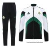 Chandal de Chaqueta del Real Betis 2025-2026 Blanco Negro Chandal de Chaqueta del Real Betis 2025-2026 Blanco Negro