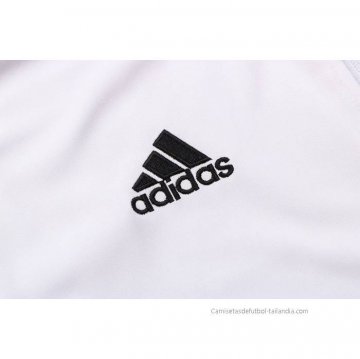 Chandal de Chaqueta del Real Madrid Nino 2022-2023 Blanco y Purpura