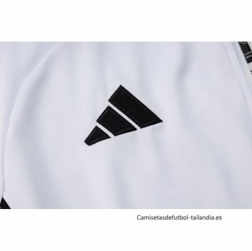 Chandal de Chaqueta del Real Madrid Nino 2025-2026 Blanco