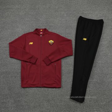 Chandal de Chaqueta del Roma 2021-2022 Rojo