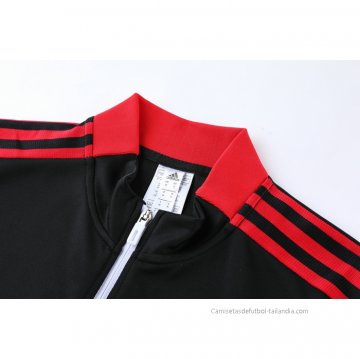 Chandal de Chaqueta del Sao Paulo 2021-2022 Negro