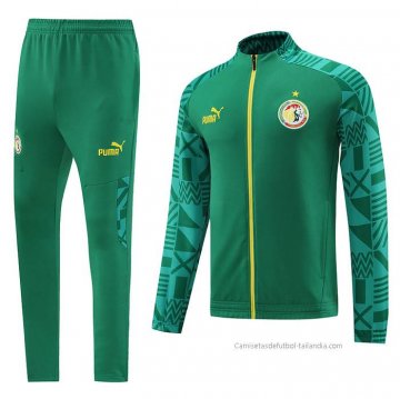 Chandal de Chaqueta del Senegal 2022-2023 Verde