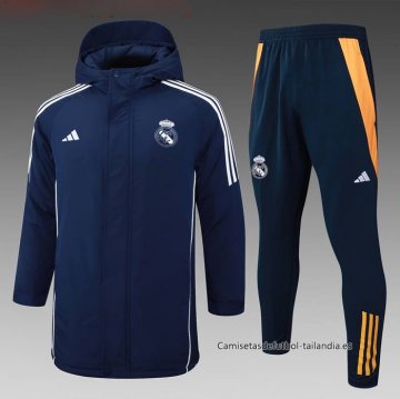 Chandal de Invierno del Real Madrid 2024-2025 Azul Chandal de Invierno del Real Madrid 2024-2025 Azul