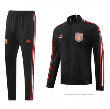 Chandal de Rompevientos Reversible del Manchester United 2023-2024