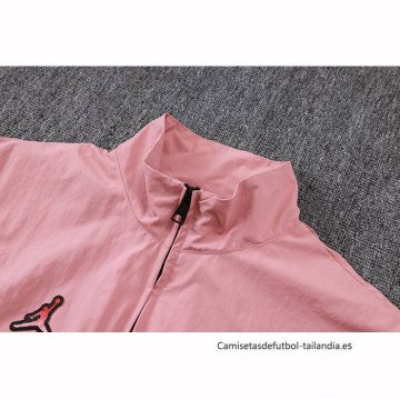 Chandal de Rompevientos del Paris Saint-Germain 2025-2026 Rosa Negro