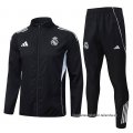 Chandal de Rompevientos del Real Madrid 2025-2026 Negro