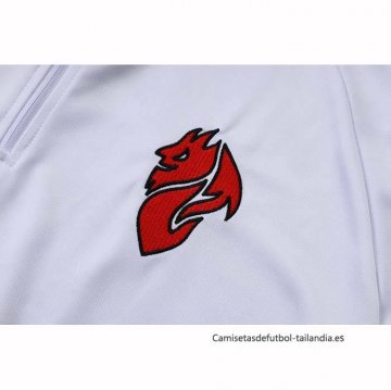 Chandal de Sudadera del AC Milan 2025-2026 Blanco