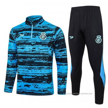 Chandal de Sudadera del Al Nassr 2023-2024 Azul Chandal de Sudadera del Al Nassr 2023-2024 Azul