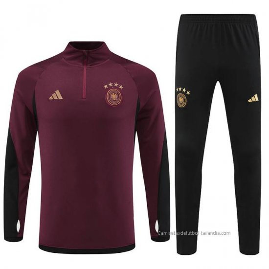 Chandal de Sudadera del Alemania 2022-2023 Rojo - Haga un click en la imagen para cerrar