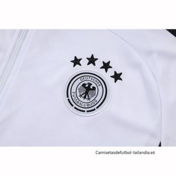 Chandal de Sudadera del Alemania Nino 2025-2026 Blanco