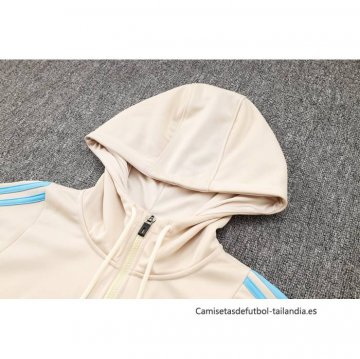 Chandal de Sudadera del Argentina Nino 2024-2025 Amarillo