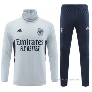 Chandal de Sudadera del Arsenal 2022 Gris Chandal de Sudadera del Arsenal 2022 Gris