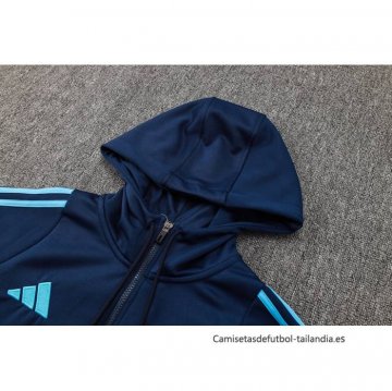 Chandal de Sudadera del Arsenal 2024-2025 Azul