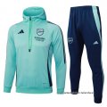 Chandal de Sudadera del Arsenal 2024-2025 Verde