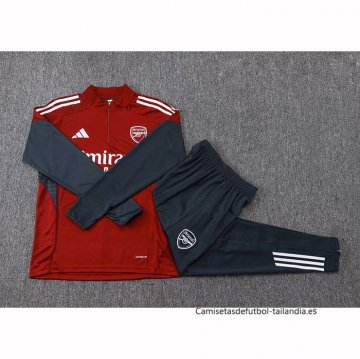 Chandal de Sudadera del Arsenal Nino 2025-2026 Rojo
