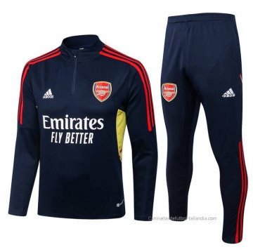 Chandal de Sudadera del Arsenal Nino 2022-2023 Azul Chandal de Sudadera del Arsenal Nino 2022-2023 Azul