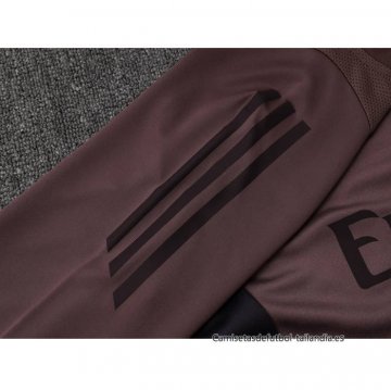 Chandal de Sudadera del Arsenal Nino 2024-2025 Gris Purpura