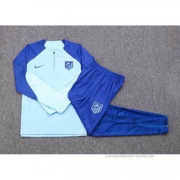 Chandal de Sudadera del Atletico Madrid 2022-2023 Azul
