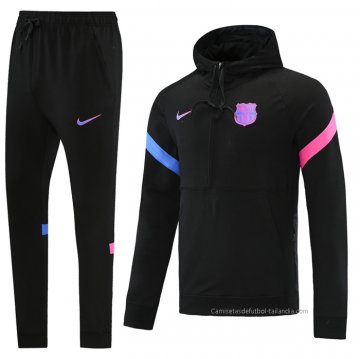 Chandal de Sudadera del Barcelona 2021-2022 Negro
