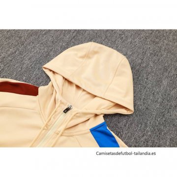 Chandal de Sudadera del Barcelona 2024-2025 Amarillo