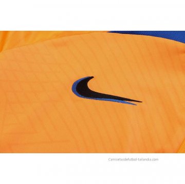 Chandal de Sudadera del Barcelona Nino 2022-2023 Naranja