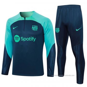 Chandal de Sudadera del Barcelona Nino 2023-2024 Azul Chandal de Sudadera del Barcelona Nino 2023-2024 Azul