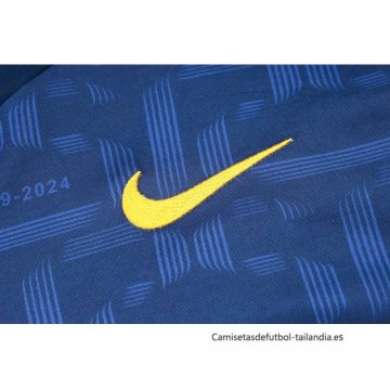 Chandal de Sudadera del Barcelona Nino 2024-2025 Azul