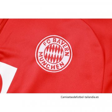 Chandal de Sudadera del Bayern Munich Nino 2024-2025 Rojo