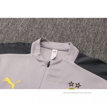 Chandal de Sudadera del Borussia Dortmund 2021-2022 Gris