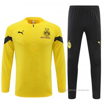 Chandal de Sudadera del Borussia Dortmund 2022-2023 Amarillo Chandal de Sudadera del Borussia Dortmund 2022-2023 Amarillo