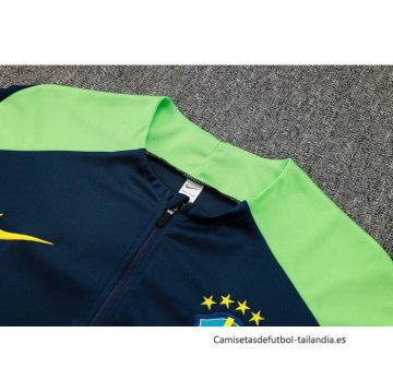 Chandal de Sudadera del Brasil 2024-2025 Azul