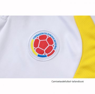 Chandal de Sudadera del Colombia Nino 2026-2027 Blanco