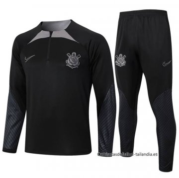 Chandal de Sudadera del Corinthians 2024-2025 Negro Chandal de Sudadera del Corinthians 2024-2025 Negro