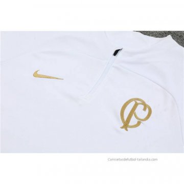 Chandal de Sudadera del Corinthians Nino 2023-2024 Blanco