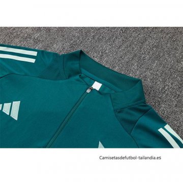 Chandal de Sudadera del Cruzeiro Nino 2024-2025 Verde