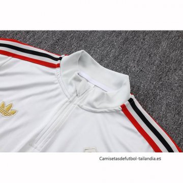 Chandal de Sudadera del Flamengo Nino 2025-2026 Blanco