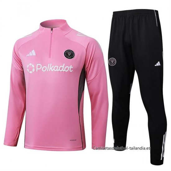 Chandal de Sudadera del Inter Miami Nino 2025-2026 Rosa - Haga un click en la imagen para cerrar