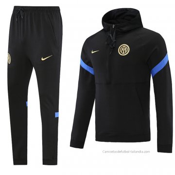 Chandal de Sudadera del Inter Milan 2021-2022 Negro