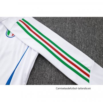 Chandal de Sudadera del Italia 2024-2025 Blanco