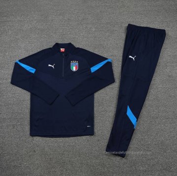 Chandal de Sudadera del Italia 2022-2023 Azul