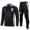 Chandal de Sudadera del Italia 2024-2025 Negro Chandal de Sudadera del Italia 2024-2025 Negro