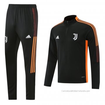 Chandal de Sudadera del Juventus 2021-2022 Negro