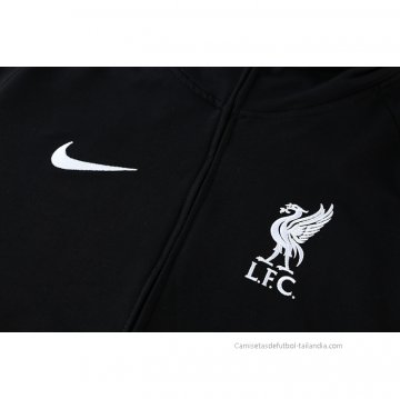 Chandal de Sudadera del Liverpool 2021-2022 Negro