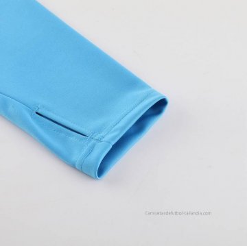 Chandal de Sudadera del Manchester City 2023-2024 Azul Claro
