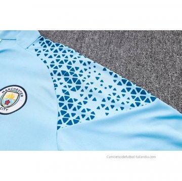 Chandal de Sudadera del Manchester City 2023-2024 Azul